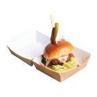 Colpac Standard Compostable Kraft Burger Boxes