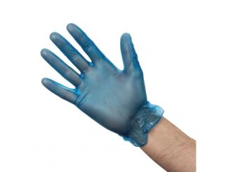 Vogue Medium Powdered Vinyl Gloves