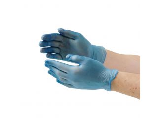 Vogue Medium Powder Free Vinyl Gloves