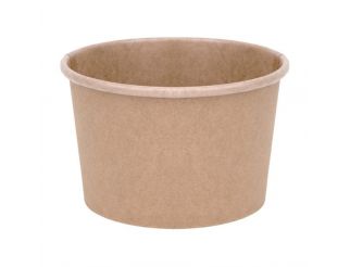 Fiesta Green Compostable Soup Containers - 8oz