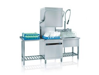 Meiko UPster H500SAA* Hood Dishwasher (500 x 500mm) with Inbuilt Softener and Vapour Condensate Hood | Eco Catering Equipment